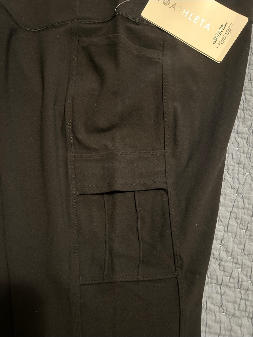 Athleta NWT Salutation Cargo Tight/Legging 7/8 Length XL - Picture 7 of 7
